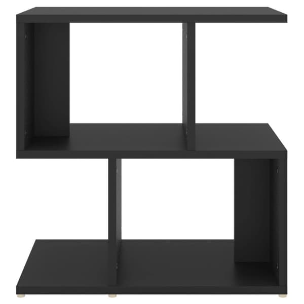 sengeskabe 2 stk. 50x30x51,5 cm spånplade sort