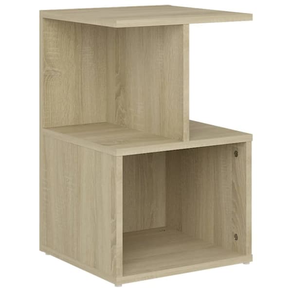 sengeskab 35x35x55 cm spånplade sonoma-eg