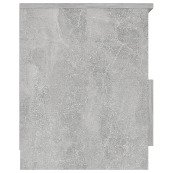 sengeskab 2 stk. 40x40x50 cm konstrueret træ betongrå