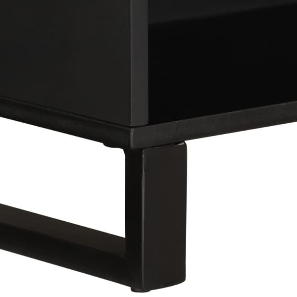skab 85x33x107 cm massivt akacietræ