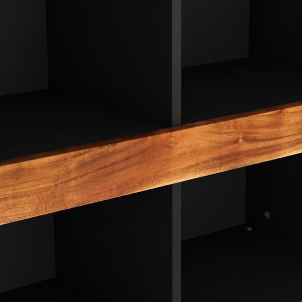Sidoskåp 85x33x75 cm massivt akaciaträ