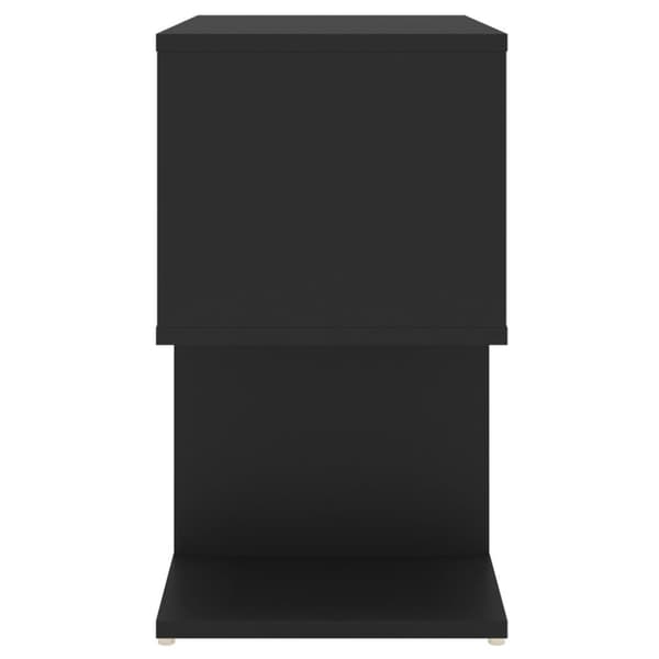 sengeskab 50x30x51,5 cm spånplade sort