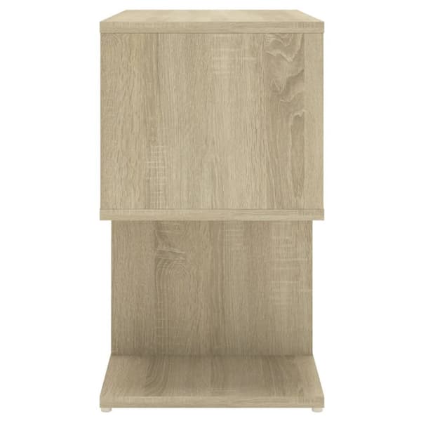 sengeskab 50x30x51,5 cm spånplade sonoma-eg