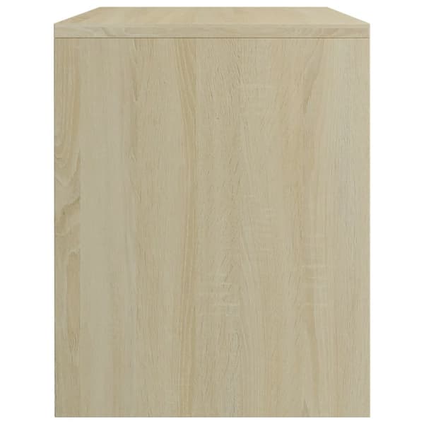 sengebord 40x30x40 cm konstrueret træ Sonoma-eg