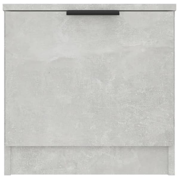 sengebord 40x39x40 cm betongrå