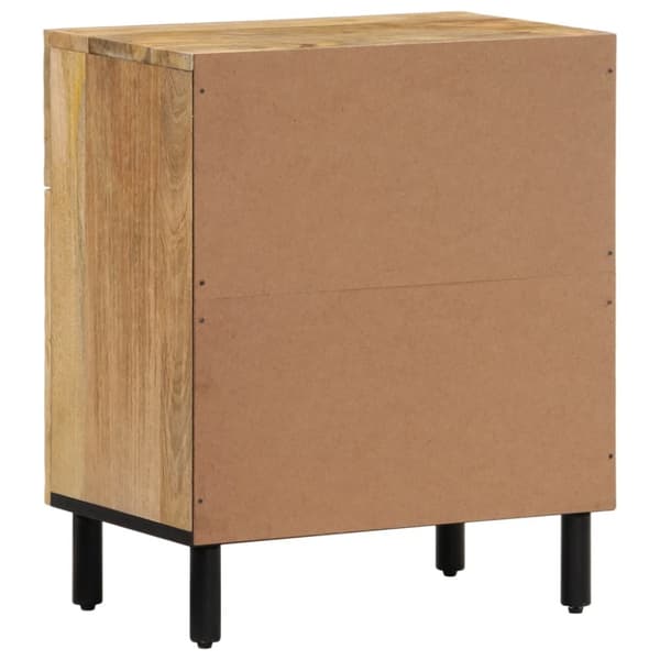 sengebord 50x33x60 cm massivt mangotræ