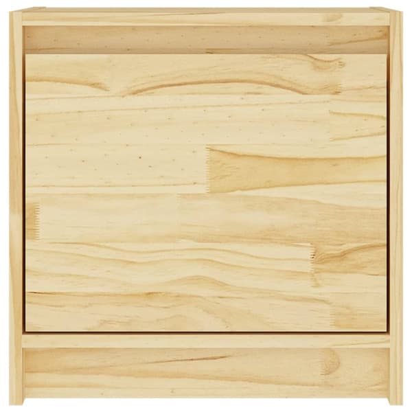 sengeborde 2 stk. 40x30,5x40 cm massivt fyrretræ