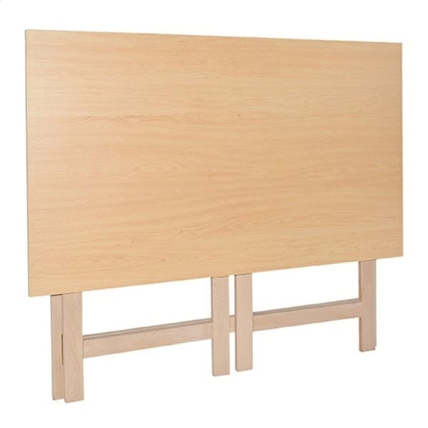 Wellhome Overfladebehandling Af Sammenklappeligt Bordplade I Træ Uden Lak 100x6075 Cm