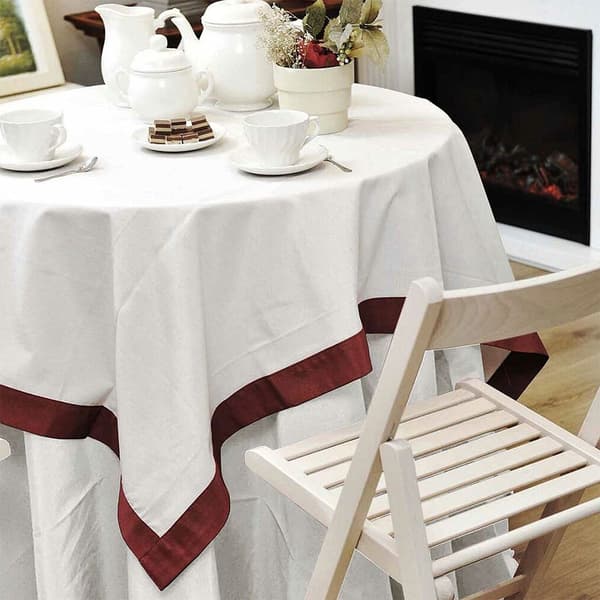 Wellhome Rundt Sofabord Med Bøgestruktur Finish Uden Lak 60x60x75 Cm