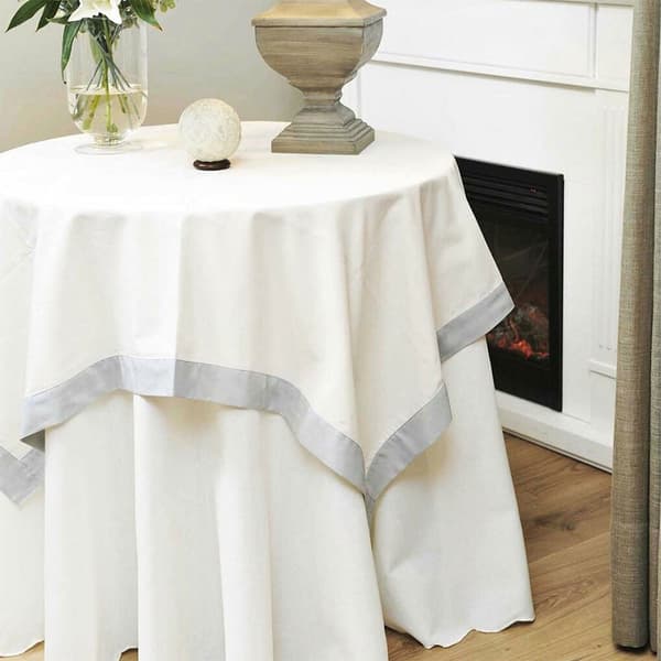 Wellhome Rundt Sofabord Med Bøgestruktur Finish Uden Lak 60x60x75 Cm