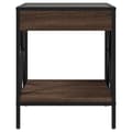 Pikkukuva 6 / 10: sohvapöytä Infinity LED-valoilla ruskea tammi 40x40x49 cm