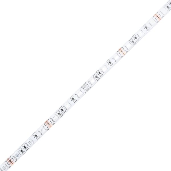 sengebord med Infinity LED-lys 40x40x50 cm sonoma-eg