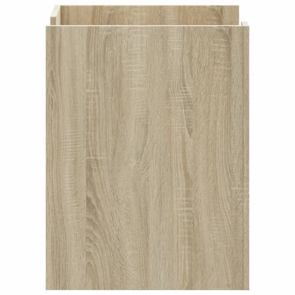 sengebord 45x50x65 cm konstrueret træ sonoma-eg