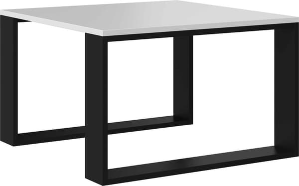 Modernt MINI soffbord VIT SVART