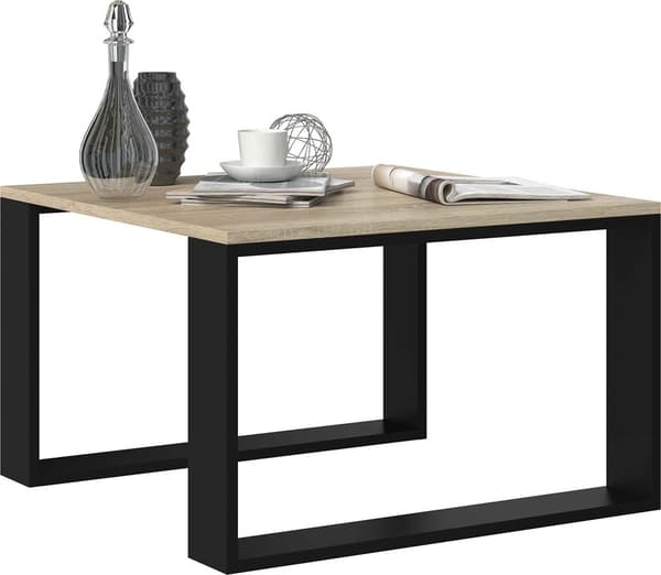 Moderni MINI SONOMA sohvapöytä, MUSTA