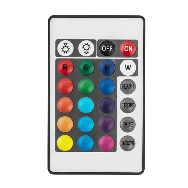 Royal Catering - LED-bord - 80 x 80 x 70 cm - RGBW - Batteridrivet - Mattvit