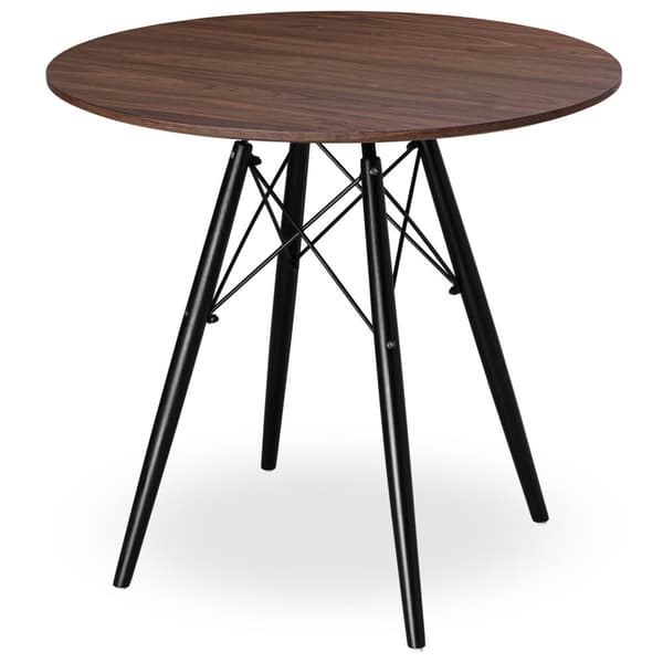 PARIS BLACK DTW pyöreä pöytä, 80 cm, saarni