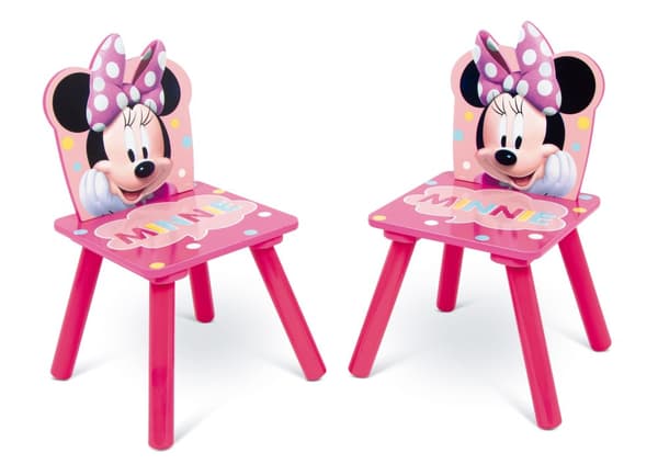Disney Mimmi Pigg Träbord med stolar