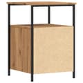 Pikkukuva 7 / 10: Yöpöydät 2 kpl Artisan Oak 34x35,5x50 cm