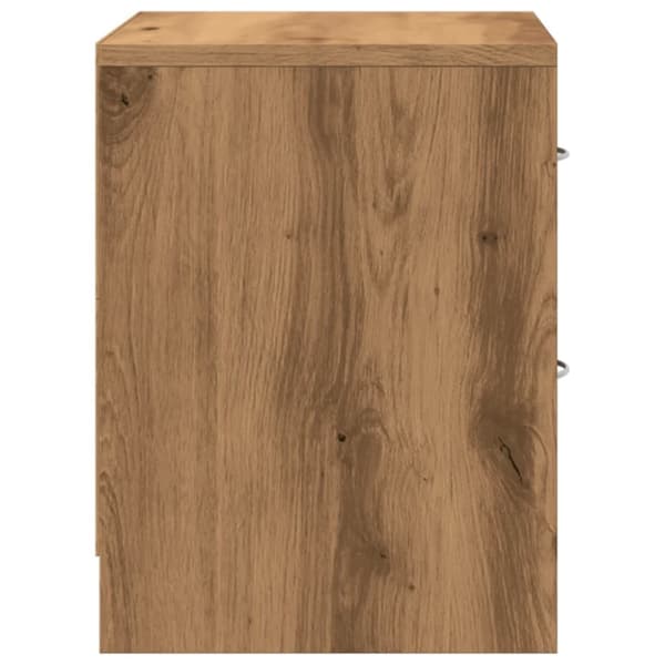 sengebord 40x30x40 cm konstrueret træ kunsteg