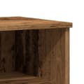 Miniatyrbillede 8 af 10: sengeborde 2 stk. 40x35x50 cm konstrueret træ antikt træ
