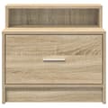 Pikkukuva 4 / 10: yöpöydät laatikolla 2 kpl Sonoma Oak 51x31x47 cm