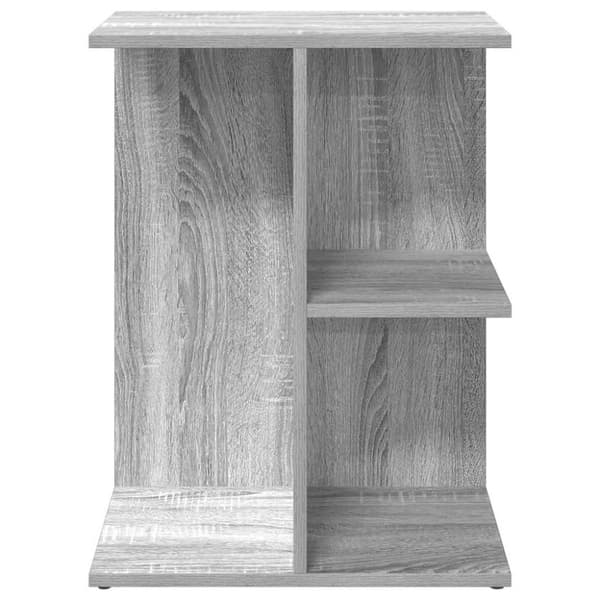 yöpöydät 2 kpl Sonoma Grey Oak 46,5x29x61 cm