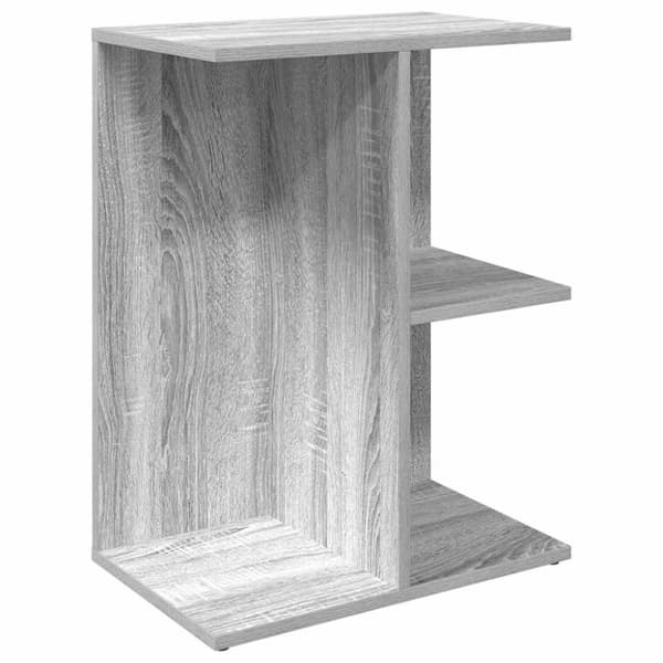 yöpöydät 2 kpl Sonoma Grey Oak 46,5x29x61 cm