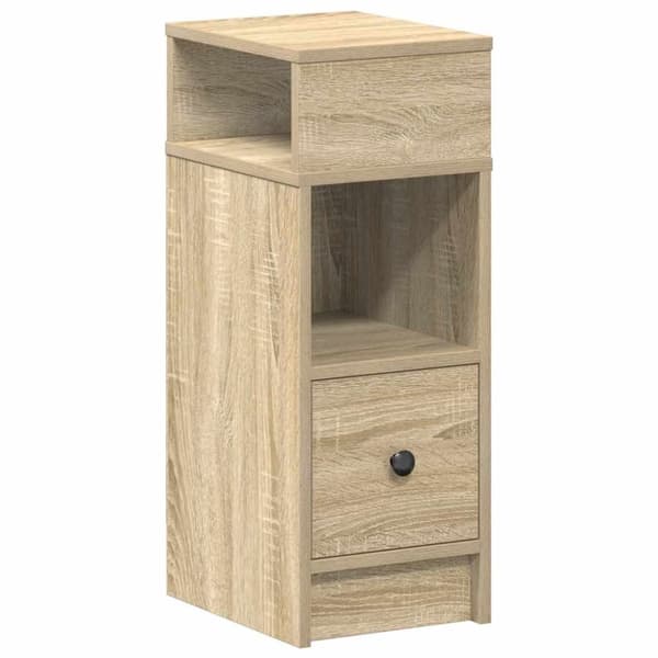 yöpöytä laatikolla Sonoma Oak 25x31x66 cm