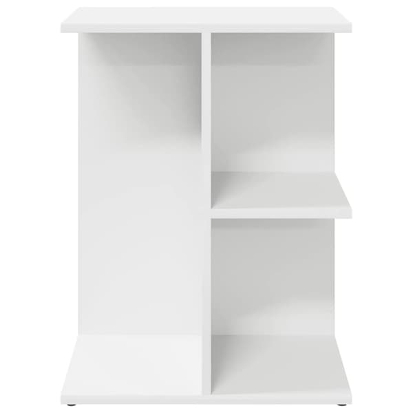 sengeborde 2 stk. 46,5x29x61 cm konstrueret træ hvid