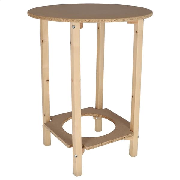 Wellhome Gazte Bårebord Uden Lak 70x70x75 Cm