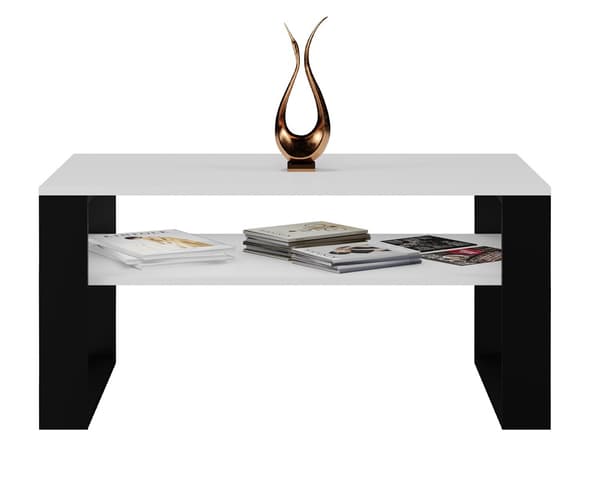 Soffbord Modern 1P VIT SVART
