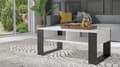 Miniatyrbillede 4 af 5: Sofabord Moderne 2P HVID SORT