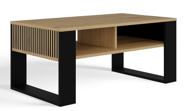 Sofabord Moderne 2P SLIM EG HÅNDVÆRDIG SORT