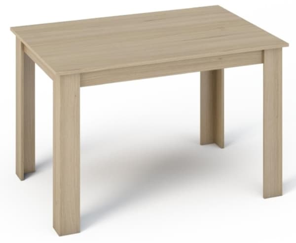 KONGO bord 120X80 SONOMA bord för kök vardagsrum