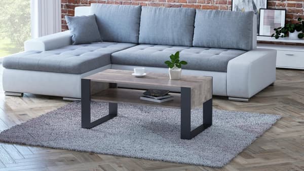 Sofabord KAJA 100 colonial eg loft retro rustik