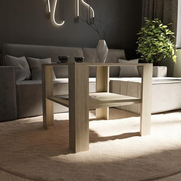 Sofabord 68x68 HIGH EX3 sonoma