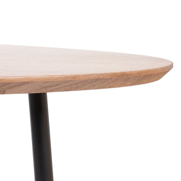 Taulukko | SAVELMA | luonnollinen, mustat jalat | 120x60x45cm | 892313