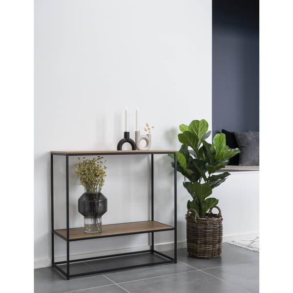 Konsolbord, Vita, 80x36x80 cm, Natur