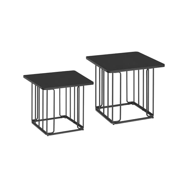 Sett med 2 sidebord