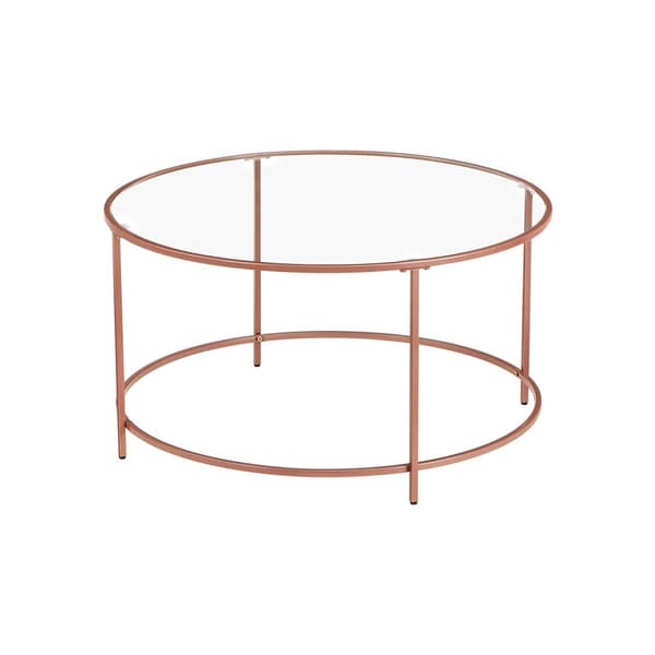 Glassbord med metallramme
