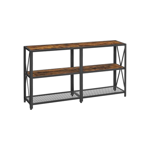Konsolbord i industriell design med 3 niv�er