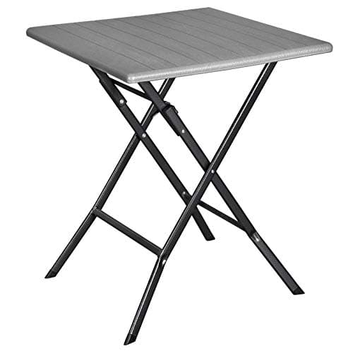 Sammenleggbart bord med gr� treeffekt
