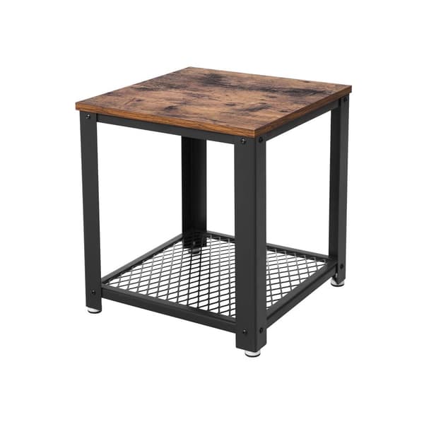 Industrielt design sidebord med gitter