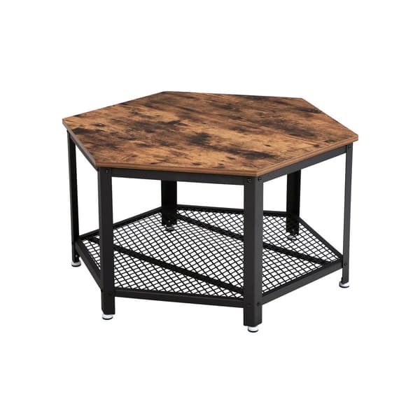 Industriell design soffbord Hexagon