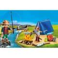 Miniatyrbillede 2 af 4: PLAYMOBIL 9323 Campingkuffert, Sport og Action, 2 figurer, telt, kano og tilbehør, 32 dele, fra 4 år