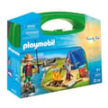 Miniatyrbillede 1 af 4: PLAYMOBIL 9323 Campingkuffert, Sport og Action, 2 figurer, telt, kano og tilbehør, 32 dele, fra 4 år