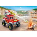 Miniatyrbillede 3 af 6: PLAYMOBIL 71824 Brandbil med flammende benzindunk, Action Heroes, Brandmænd, 68 dele, Fra 4 år