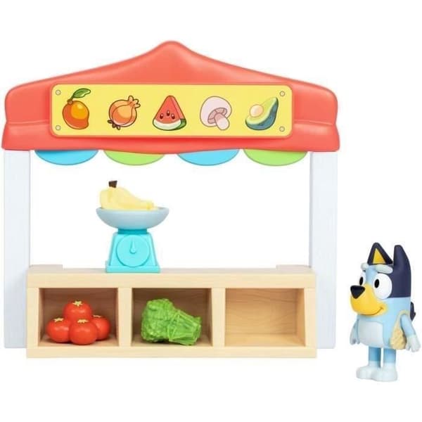 Bluey, Blueys marknad, figurer, älgleksaker