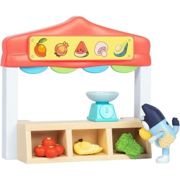 Bluey, Blueys marknad, figurer, älgleksaker